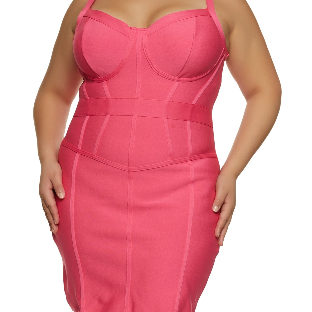 Iris Pink Shapewear Dress